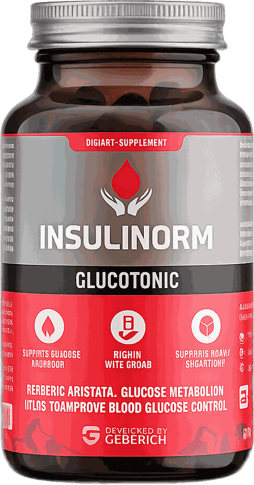 Insulinorm Glucotonic burk, 60 kapslar